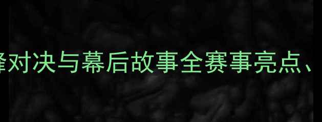 图片 羽毛球世界决赛：巅峰对决与幕后故事全赛事亮点、选手表现及未来展望1