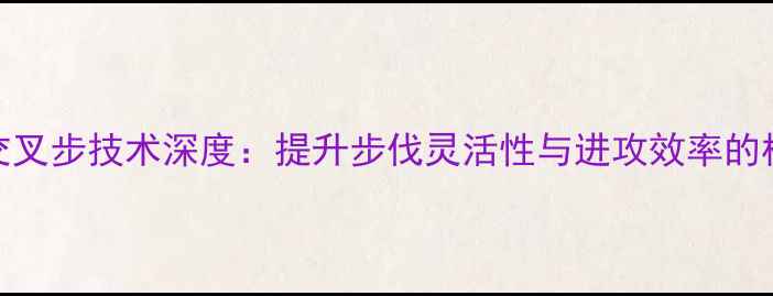 图片 羽毛球交叉步技术深度：提升步伐灵活性与进攻效率的核心策略