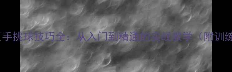 图片 羽毛球反手挑球技巧全：从入门到精通的实战教学（附训练计划）2