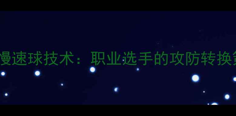 图片 羽毛球快速球与慢速球技术：职业选手的攻防转换策略与训练指南1