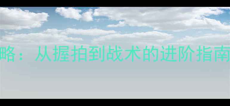 图片 羽毛球技巧全攻略：从握拍到战术的进阶指南（附训练计划）