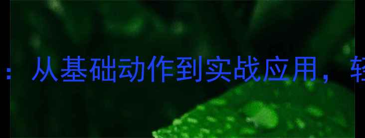 图片 羽毛球控球技巧大全：从基础动作到实战应用，轻松提升控球稳定性2