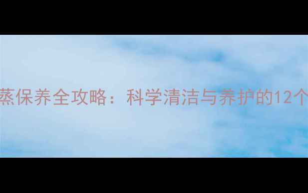 图片 羽毛球熏蒸保养全攻略：科学清洁与养护的12个关键步骤