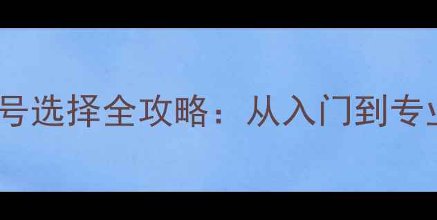 图片 羽毛球球拍型号选择全攻略：从入门到专业的高效指南2