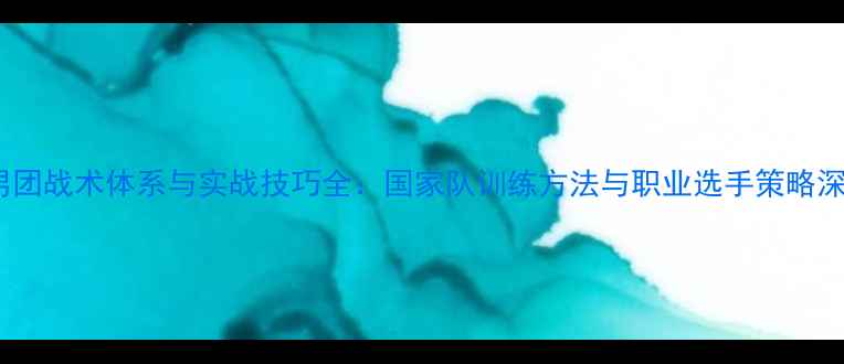 图片 羽毛球男团战术体系与实战技巧全：国家队训练方法与职业选手策略深度剖析1