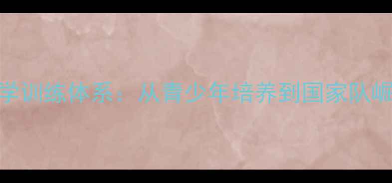 图片 羽毛球省队科学训练体系：从青少年培养到国家队崛起的实战经验