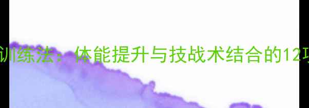 图片 羽毛球科学训练法：体能提升与技战术结合的12项黄金法则2