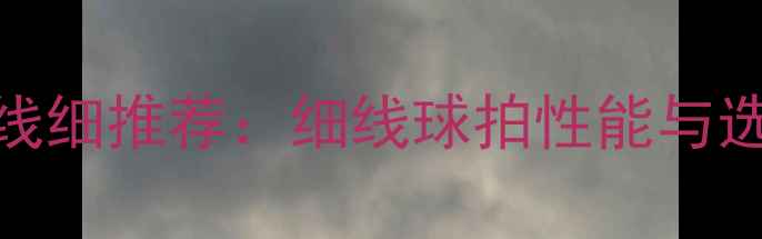 图片 羽毛球线细推荐：细线球拍性能与选购指南