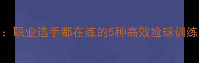 图片 羽毛球花式捡球技巧：职业选手都在练的5种高效捡球训练法（附训练计划表）
