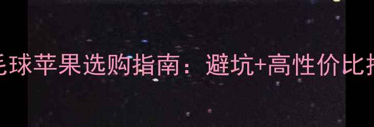 图片 羽毛球苹果选购指南：避坑+高性价比推荐