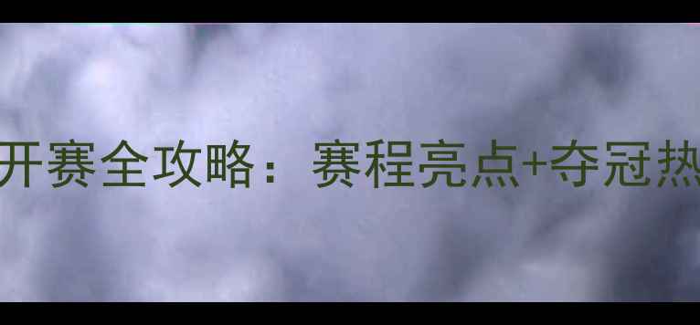 图片 羽毛球越南公开赛全攻略：赛程亮点+夺冠热门+观赛指南2