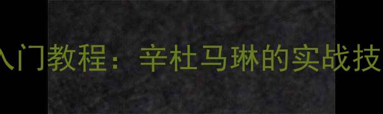 图片 羽毛球高远球入门教程：辛杜马琳的实战技巧与训练方法1