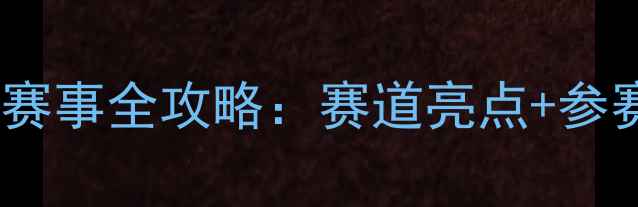 图片 舞钢国际马拉松赛事全攻略：赛道亮点+参赛攻略+完赛福利