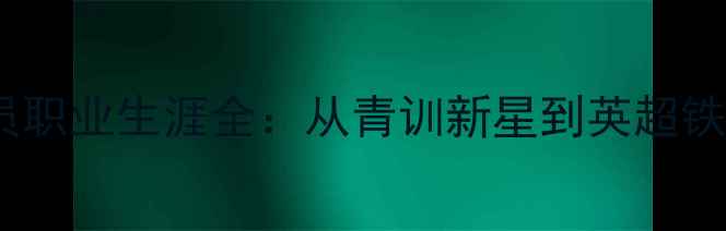 图片 艾尔弗雷德球员职业生涯全：从青训新星到英超铁闸的逆袭之路2
