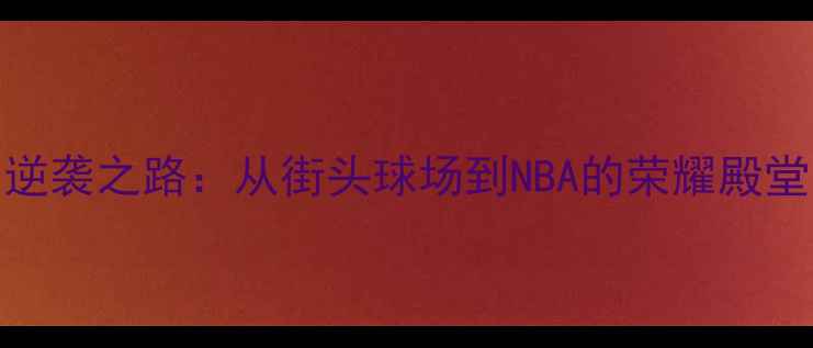 图片 芝加哥籍球员的逆袭之路：从街头球场到NBA的荣耀殿堂（附最新数据）