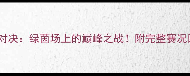 图片 苏州vs天津足球对决：绿茵场上的巅峰之战！附完整赛况回顾与战术分析1