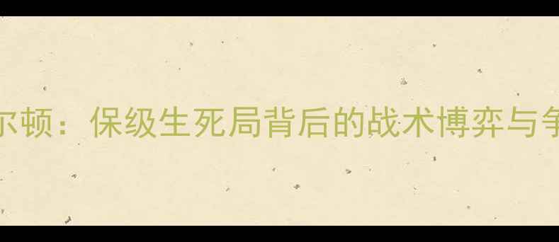 图片 英超焦点战伯明翰vs查尔顿：保级生死局背后的战术博弈与争冠暗战（赛季第28轮）