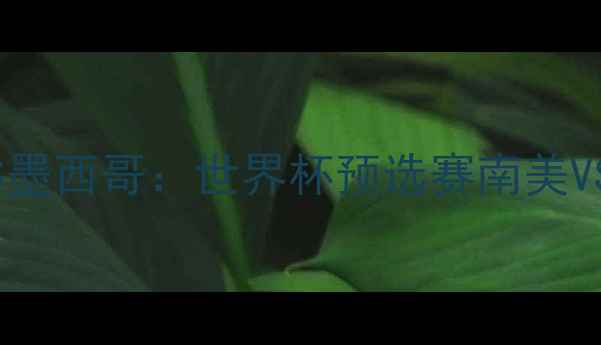 图片 董路深度巴西VS墨西哥：世界杯预选赛南美VS北美巅峰对决2