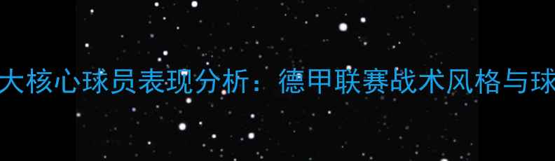 图片 赛季勒沃库森五大核心球员表现分析：德甲联赛战术风格与球员数据深度解读