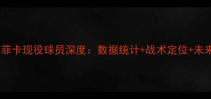 图片 赛季本菲卡现役球员深度：数据统计+战术定位+未来展望1