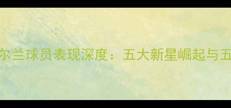 图片 赛季英超爱尔兰球员表现深度：五大新星崛起与五大老将转型