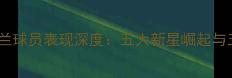 图片 赛季英超爱尔兰球员表现深度：五大新星崛起与五大老将转型2