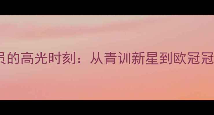 图片 逆袭人生Houston球员的高光时刻：从青训新星到欧冠冠军的三年蜕变之路🏆