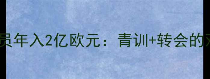 图片 里昂卖球员年入2亿欧元：青训+转会的双赢模式2