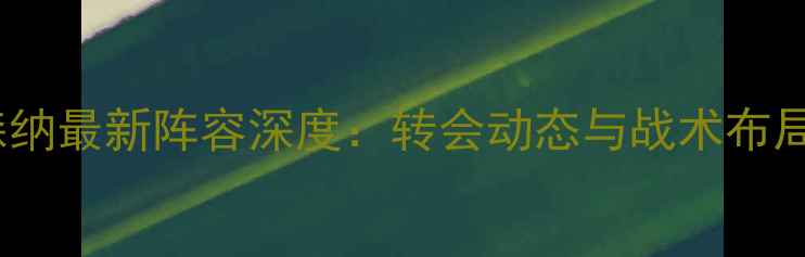 图片 阿森纳最新阵容深度：转会动态与战术布局全2
