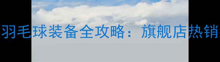 图片 阿迪达斯专业羽毛球装备全攻略：旗舰店热销款+购买指南2