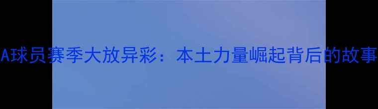 图片 青岛CBA球员赛季大放异彩：本土力量崛起背后的故事与数据
