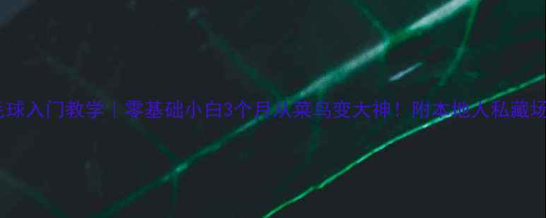 图片 鞍山羽毛球入门教学｜零基础小白3个月从菜鸟变大神！附本地人私藏场馆攻略1