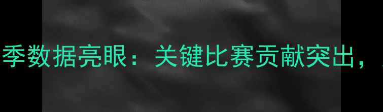 图片 骑士30号球员赛季数据亮眼：关键比赛贡献突出，成球队战术核心