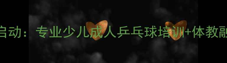 图片 鲁能青岛乒乓球学校招生启动：专业少儿成人乒乓球培训+体教融合特色课程（附课程表）