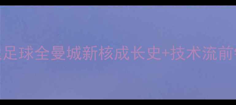 图片 🌟Alvaro职业足球全曼城新核成长史+技术流前锋必看干货！