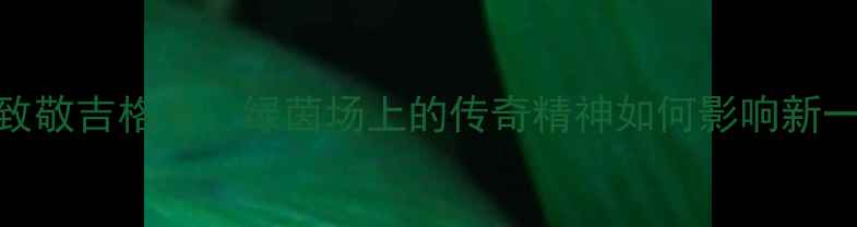 图片 🌟曼联全队致敬吉格斯：绿茵场上的传奇精神如何影响新一代球员？🌟