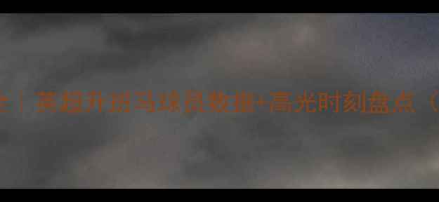 图片 🌟桑德兰阵容全｜英超升班马球员数据+高光时刻盘点（附转会传闻）2