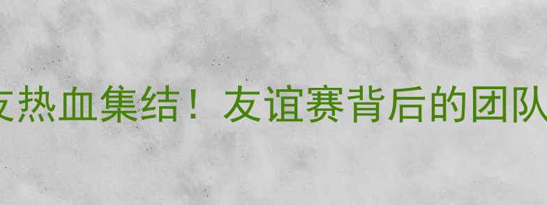 图片 🌟羽毛球队友热血集结！友谊赛背后的团队成长日记🌟1