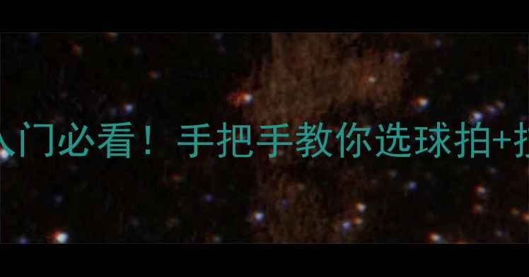 图片 🎾乒乓球黑檀KT入门必看！手把手教你选球拍+技巧+保养全攻略1