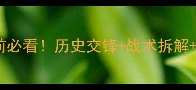 图片 🏆丹麦vs法国深度数据赛前必看！历史交锋+战术拆解+投注建议（附观赛指南）1
