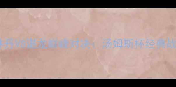 图片 🏆林丹VS谌龙巅峰对决：汤姆斯杯经典战役2