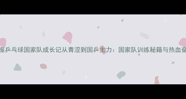 图片 🏆王振乒乓球国家队成长记从青涩到国乒主力：国家队训练秘籍与热血奋斗史
