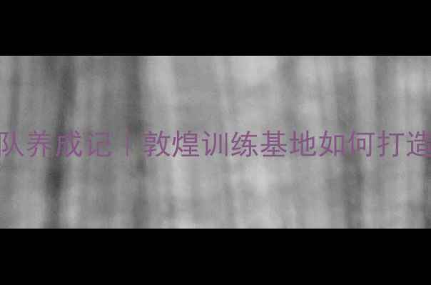 图片 🏆甘肃乒乓球省队养成记｜敦煌训练基地如何打造国赛冠军天团🌟