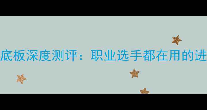 图片 🏓TNT乒乓球底板深度测评：职业选手都在用的进阶神器！🏓2