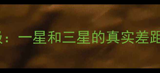 图片 🏓乒乓球入门级vs专业级：一星和三星的真实差距！附新手必看训练指南1