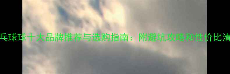 图片 🏓乒乓球球十大品牌推荐与选购指南：附避坑攻略和性价比清单📦