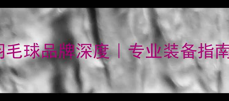 图片 🏸最新款YY羽毛球品牌深度｜专业装备指南&性价比推荐