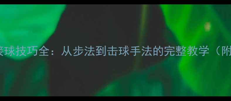 图片 🏸羽毛球回身接球技巧全：从步法到击球手法的完整教学（附动作分解图）1