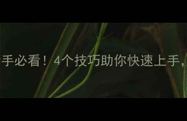 图片 🔥4v4篮球规则全：新手必看！4个技巧助你快速上手，周末约球不再尴尬🏀
