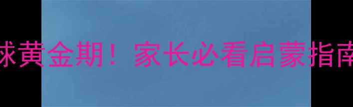 图片 🔥5-12岁学羽毛球黄金期！家长必看启蒙指南（附训练计划）